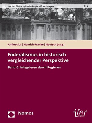 cover image of Föderalismus in historisch vergleichender Perspektive